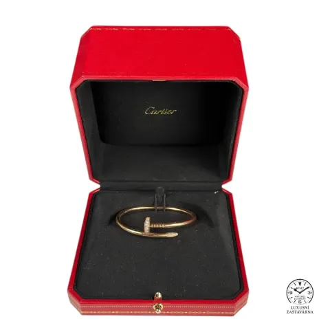 Náramek Cartier Juste un Clou s diamanty v originální krabičce Cartier